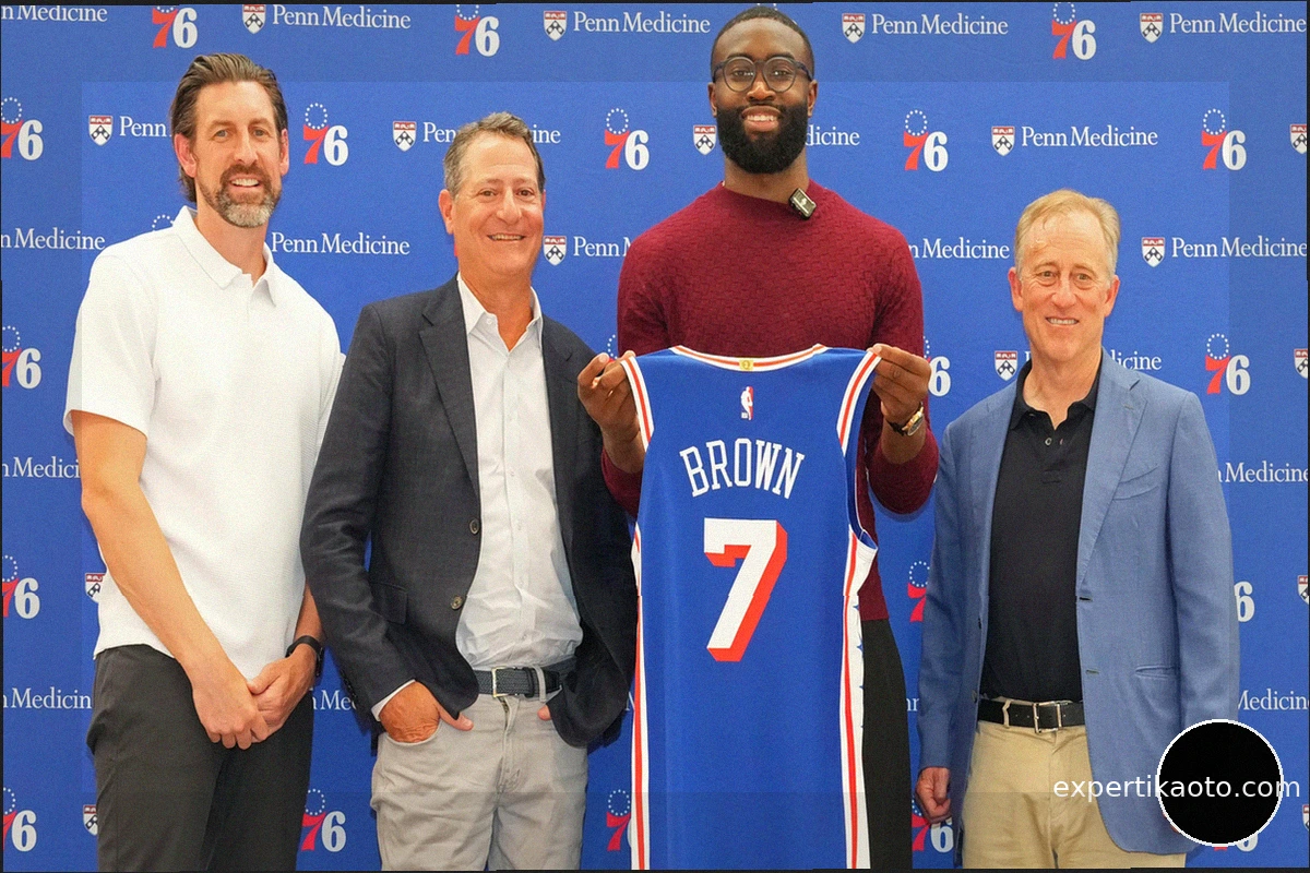 Добро пожаловать в Филадельфию, Джейлен Браун!